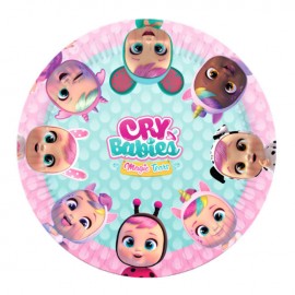Platos Desechables Bebés Llorones