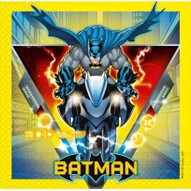 20 Servilletas Batman Papel de 33 cm 20 Servilletas Batman Papel de 33 cm