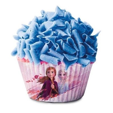 50 Cápsulas Frozen para Cupcakes