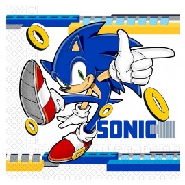 16 Servilletas Sonic 33 cm