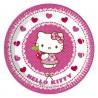 8 Platos Hello Kitty 20 cm