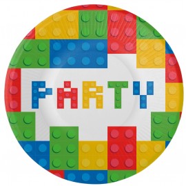 Platos Desechables Lego