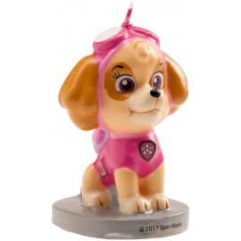 6 Velas 3D Skye Patrulla Canina 7 cm 6 Velas 3D Skye Patrulla Canina 7 cm