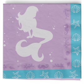 Servilletas Iridescente Sirena