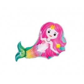 Globo Sirena Multicolor