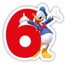 Vela nº6 Mickey Mouse Vela nº6 Mickey Mouse