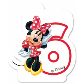 Vela nº6 Minnie Mouse Vela nº6 Minnie Mouse