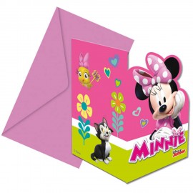 Invitaciones Minnie Mouse