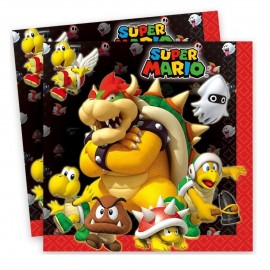 Servilletas Mario Bros