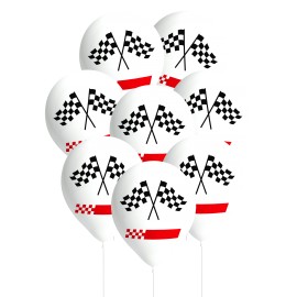 8 Globos Racing de Látex
