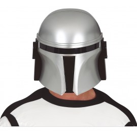 Casco Plateado Soldado Espacial Casco Plateado Soldado Espacial