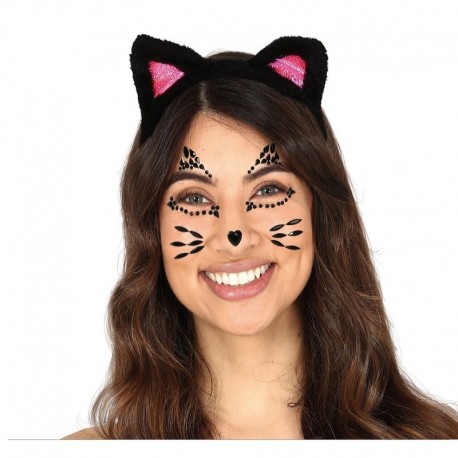 Joyas Faciales Adultohesivas Gatita