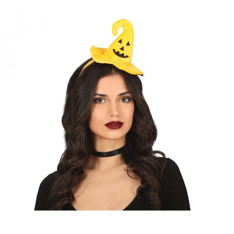 Diadema Bruja Naranja