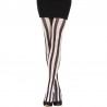 Pantys Rayas Negras Blancas Adulto