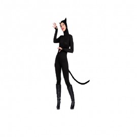 Disfraz de Gata Negra Disfraz de Gata Negra