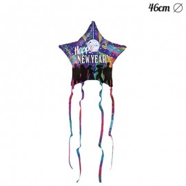 Globo Happy New Year Foil Estrella 46 cm Globo Happy New Year Foil Estrella 46 cm