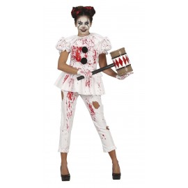 Disfraz de Bloody Clown Adulta Disfraz de Bloody Clown Adulta