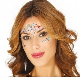 Joyas Faciales Adultohesivas Colores
