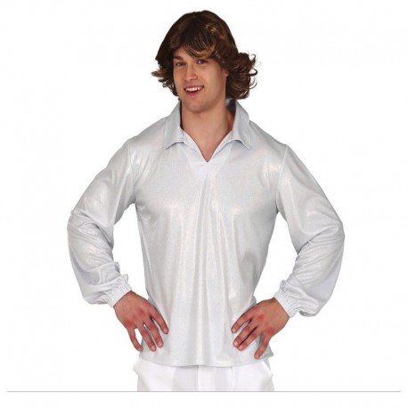 Camisa Disco En Plata