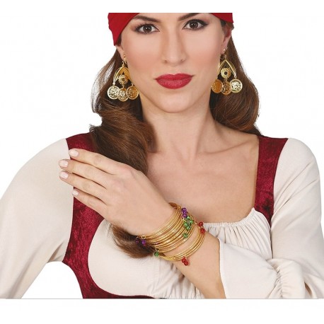 Brazaletes Zingara Metalicos
