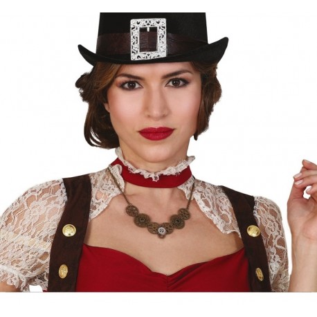 Collar Engranajes Steampunk