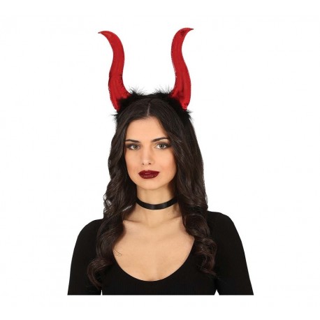 Diadema Demonio Roja