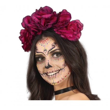 Diadema Flores Lilas