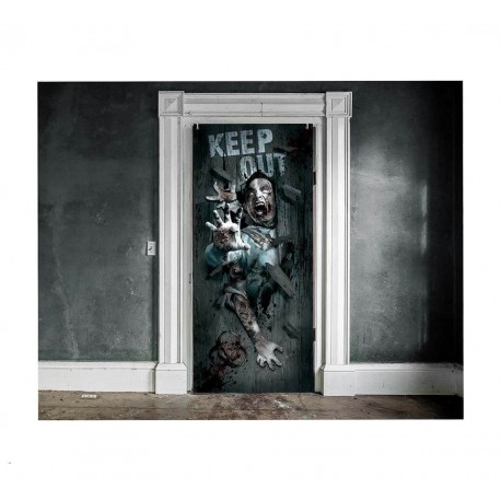 Decoracion Puerta Scary Tv 80X180 cm