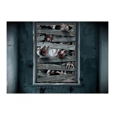 Decoracion Puerta Zombie Attack