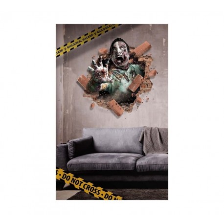 Adultohesivo Pared 70X80 cm Zombie