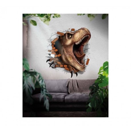 Adultohesivo Pared 70X80 cm Dinosaurio