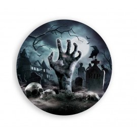 6 Platos Cementerio 23 cm 6 Platos Cementerio 23 cm