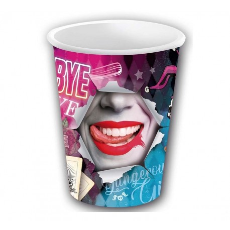6 Vasos Dangerous 355 Ml 11 cm
