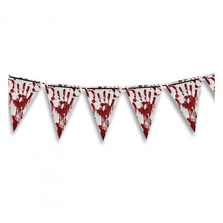 Banderín Sangre 300 cm 19X27 cm Papel