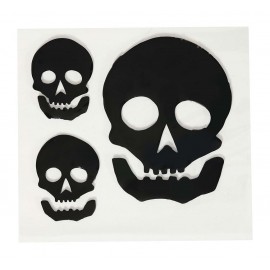 Decoracion Gel Calaveras 25X25 cm Decoracion Gel Calaveras 25X25 cm