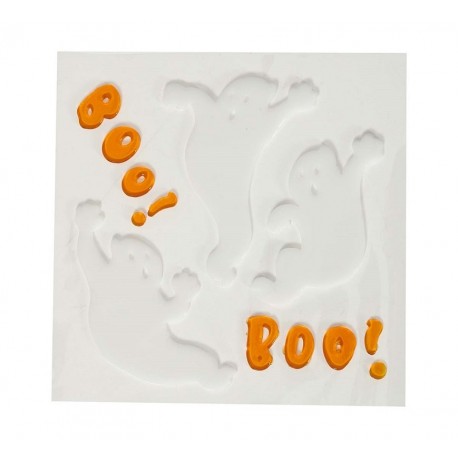 Decoracion Gel Fantasmas 25X25 cm