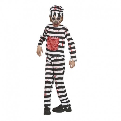 Disfraz de Zombie Prisoner Infantil