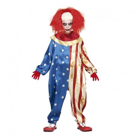Disfraz de Patriot Clown Infantil