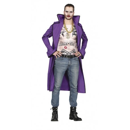 Disfraz de Crazy Villain Adulto