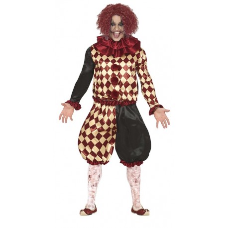 Disfraz Horror de Clown de Hombre Adulto
