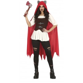 Disfraz de Little Wolf Red Riding Hood Adulta