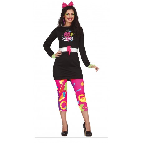 Disfraz de 80S Woman Adulta