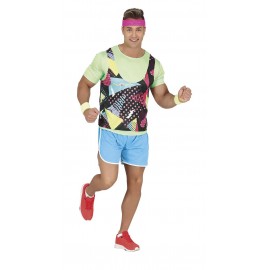 Disfraz de 80S Gymnast Adulto