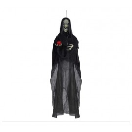 Colgante Bruja Con Luz Y Sonido 180 cm Colgante Bruja Con Luz Y Sonido 180 cm