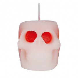 Vela Calavera Con Sangre 6 Cms Vela Calavera Con Sangre 6 Cms