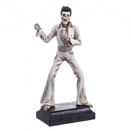 Esqueleto Elvis Presley Poliresina 14 X 9 X 31 Cm