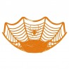 Bandeja Telaraña Naranja de Plástico 28X8 Cms