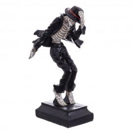 Esqueleto Michael Jackson Poliresina 14 X 10 X 28 Cm