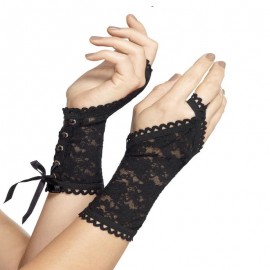 Guantes de Encaje Negros Guantes de Encaje Negros