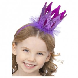 Diadema De Corona De Brillo Púrpura